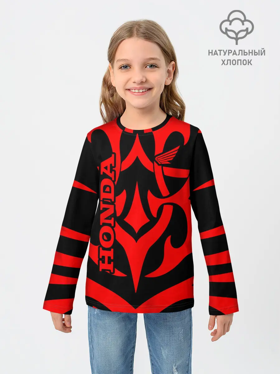Детский лонгслив / HONDA