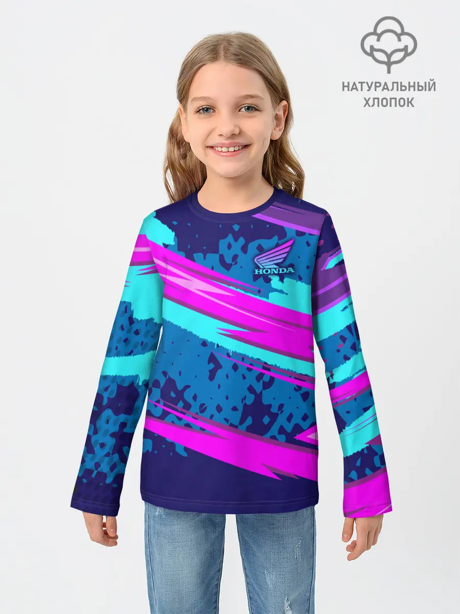Детский лонгслив / HONDA