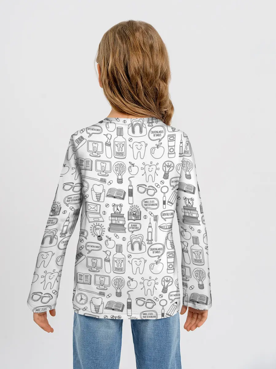 Детский лонгслив / дантист