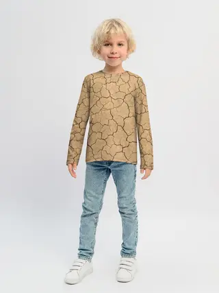 Детский лонгслив / Пустыня