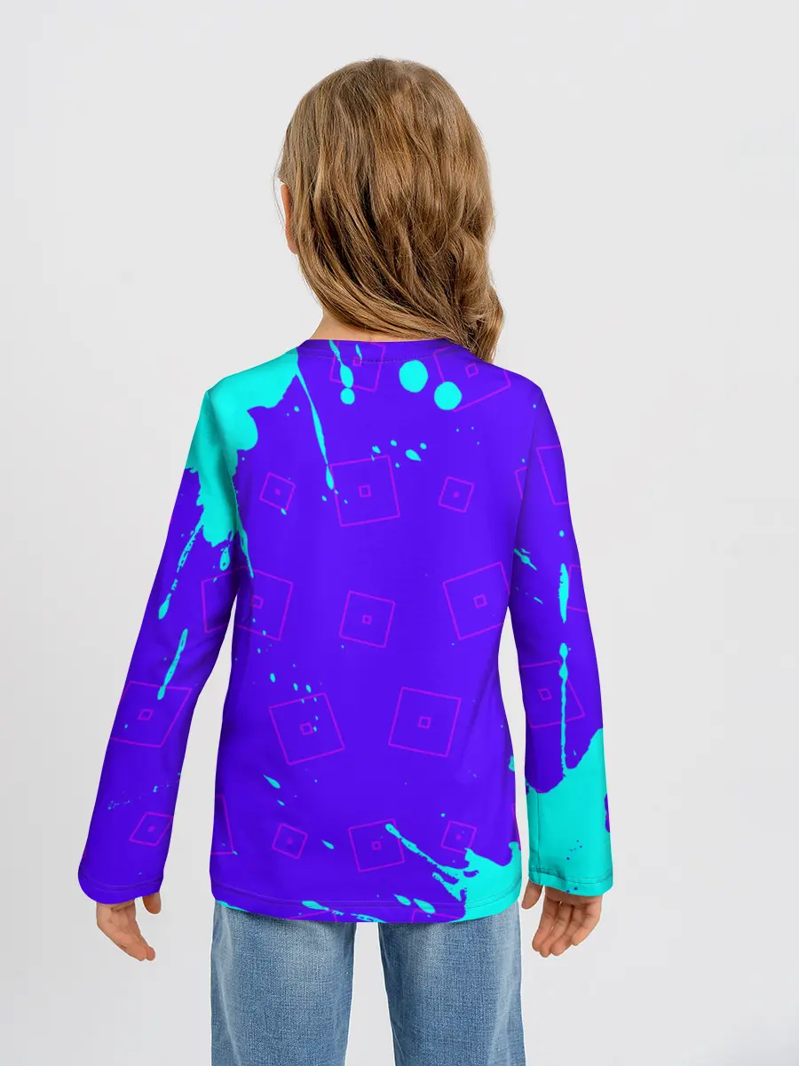 Детский лонгслив / ROBLOX / РОБЛОКС