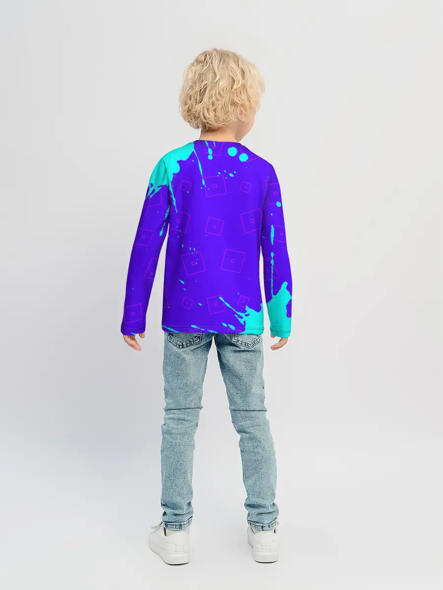 Детский лонгслив / ROBLOX / РОБЛОКС