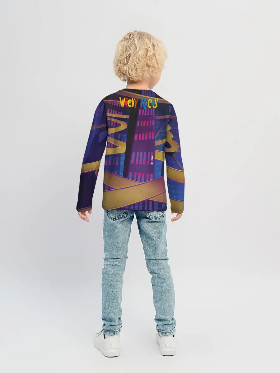 Детский лонгслив / Muttley HE HE HE