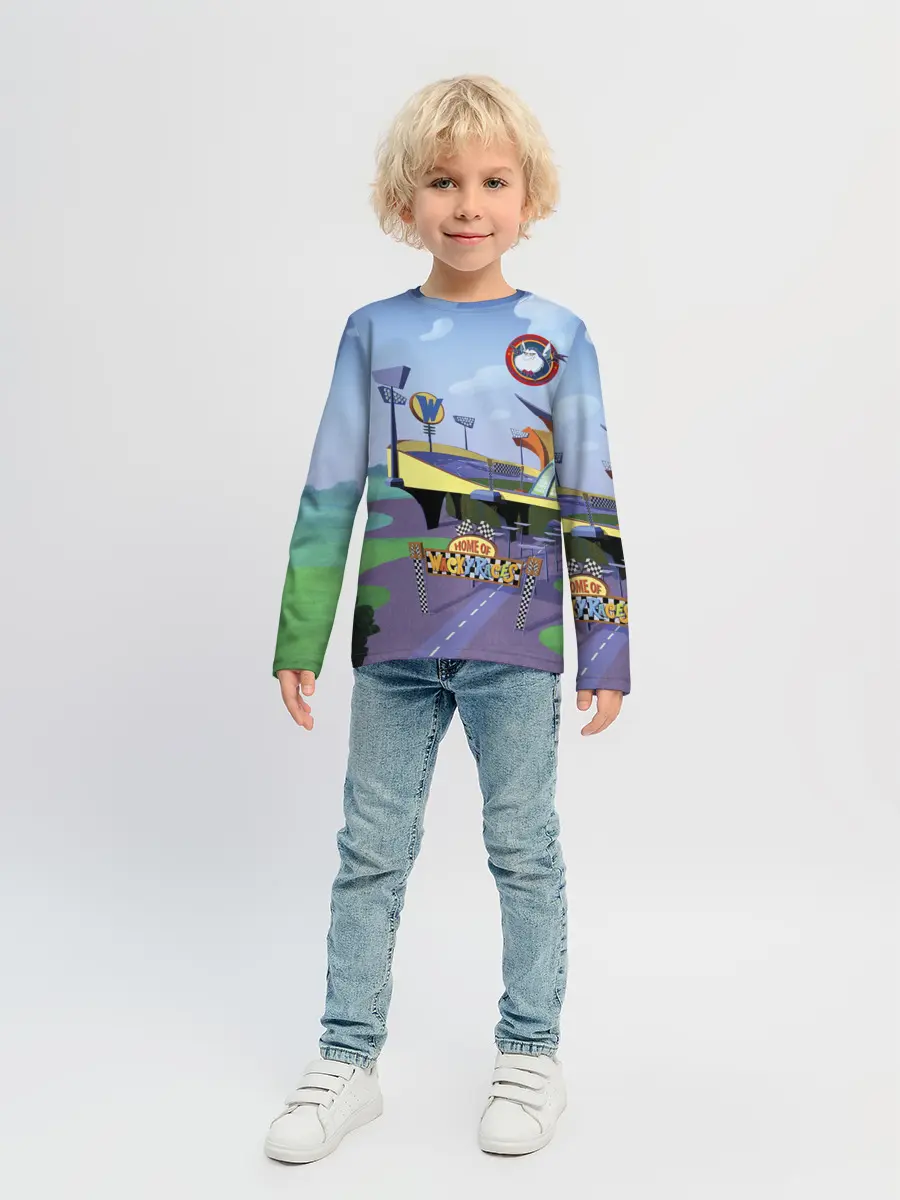 Детский лонгслив / Bella Badge