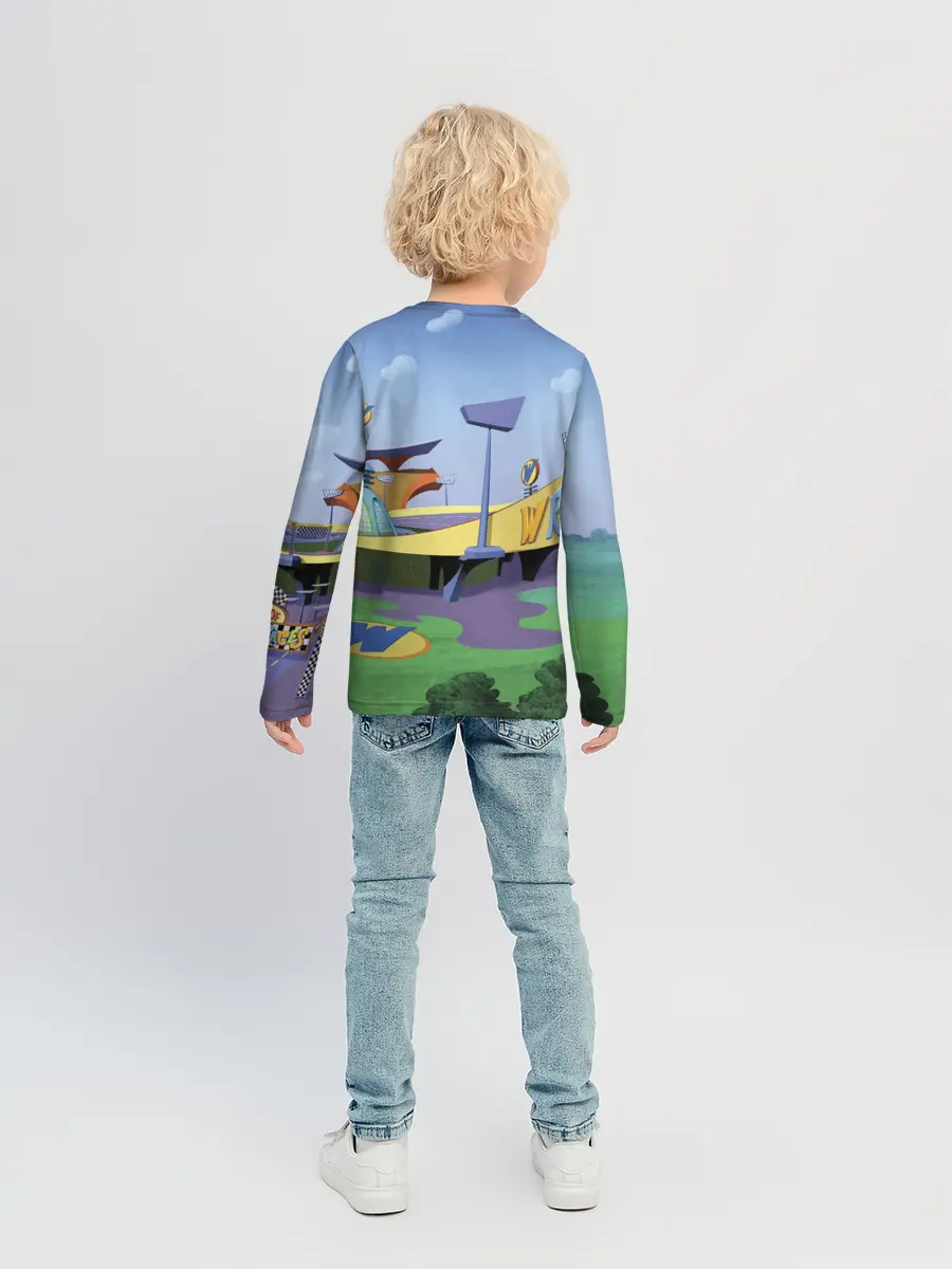 Детский лонгслив / Bella Badge