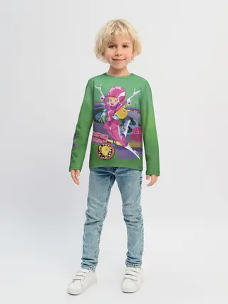 Детский лонгслив / Penelope Pitstop