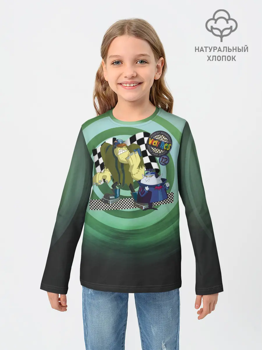 Детский лонгслив / Tiny and Bella Team