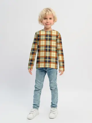 Детский лонгслив / Джентльмены Ретро