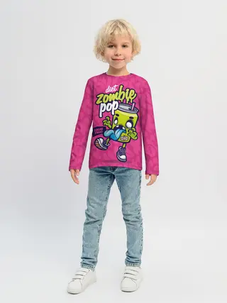 Детский лонгслив / Зомби диета