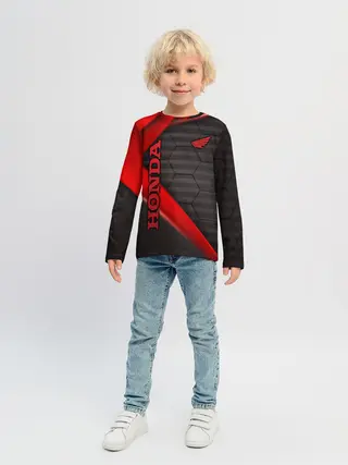 Детский лонгслив / HONDA