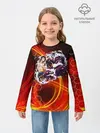Детский лонгслив / Ван Пис | Луффи 4 гир