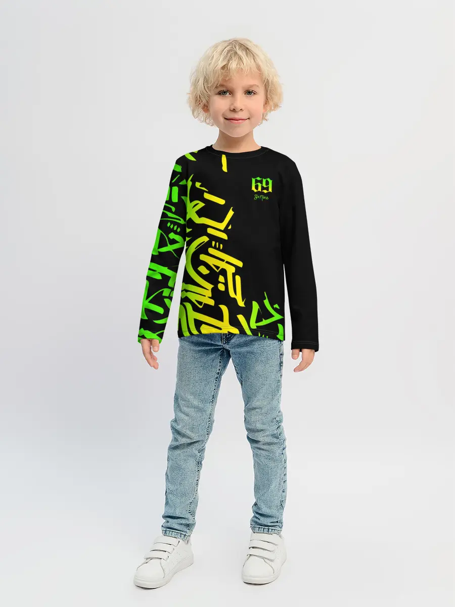 Детский лонгслив / 6ix9ine Tekashi
