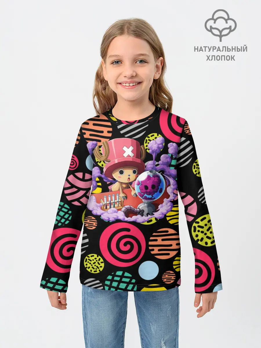 Детский лонгслив / Ван Пис | Чоппер