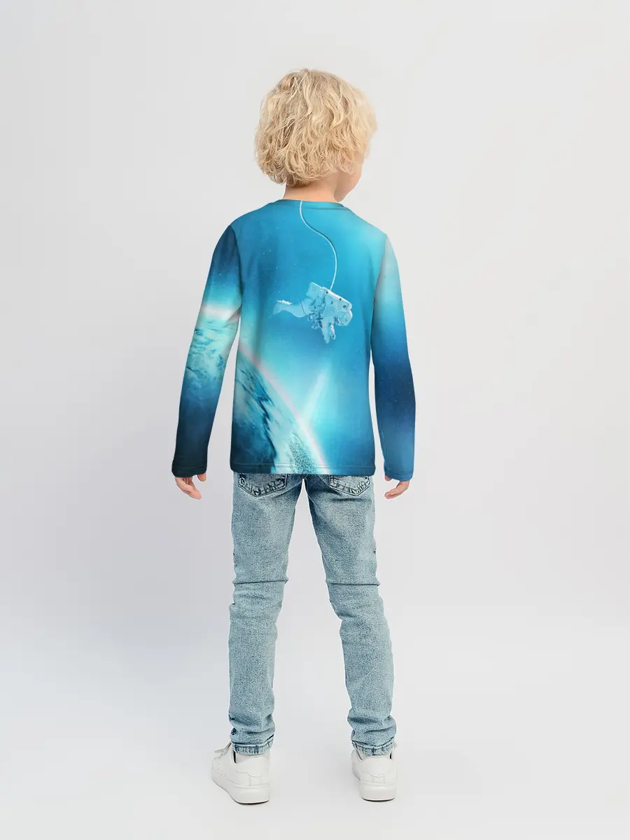 Детский лонгслив / КОСМОНАВТ