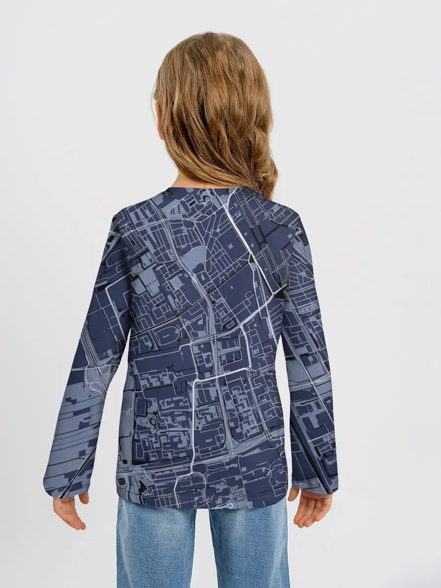 Детский лонгслив / генплан города