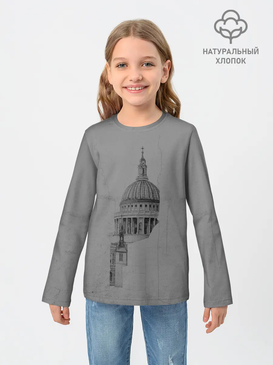 Детский лонгслив / собор
