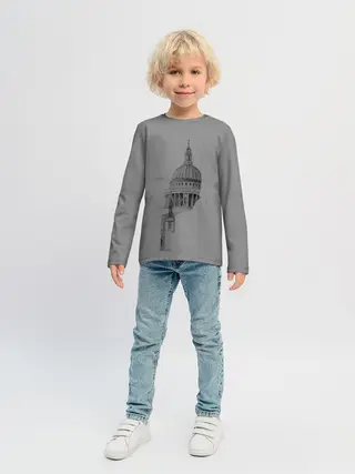 Детский лонгслив / собор