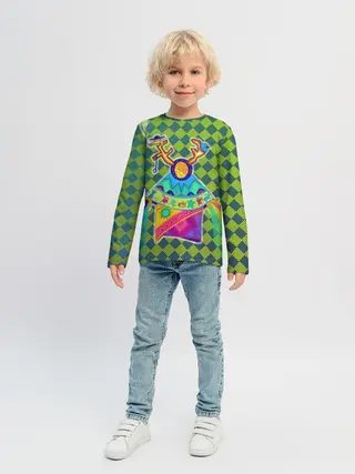 Детский лонгслив / Шаман