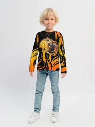 Детский лонгслив / One Piece | Sanji