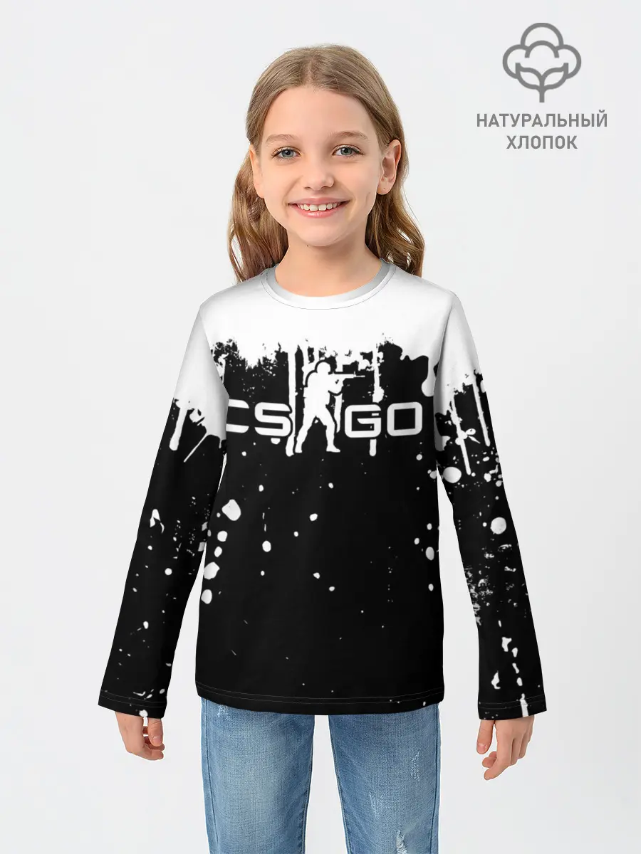 Детский лонгслив / COUNTER STRIKE