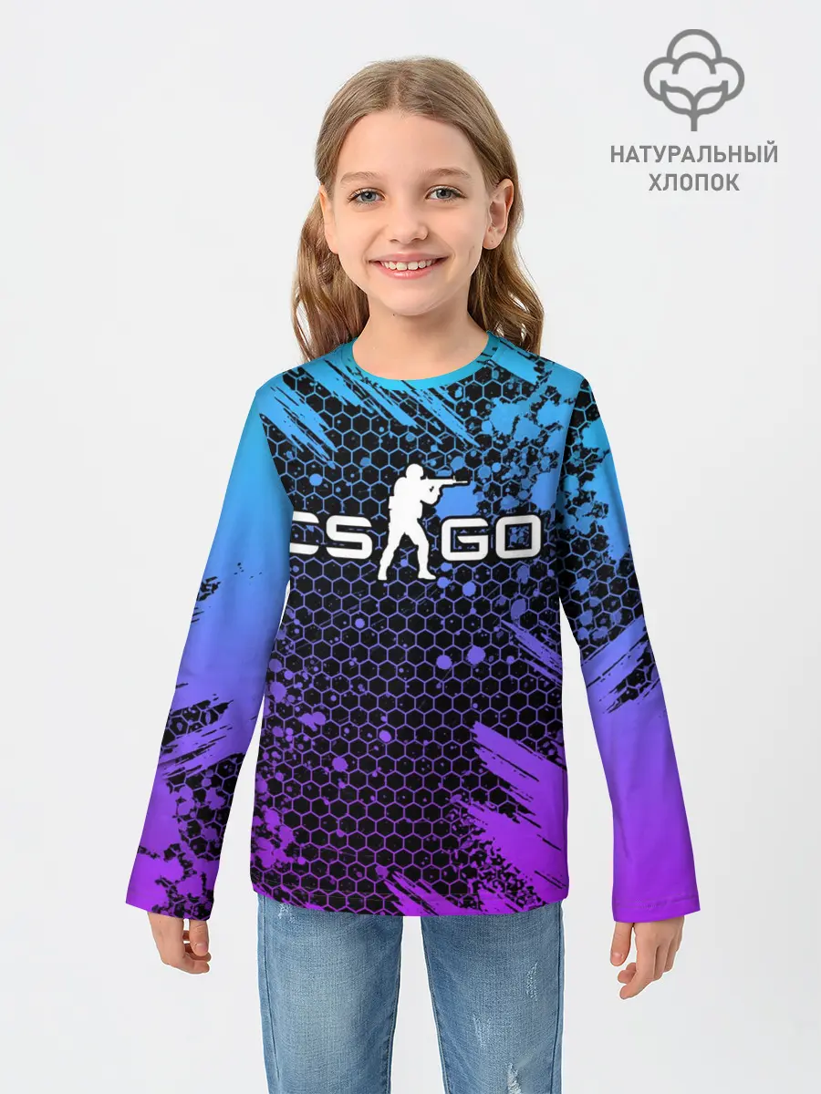 Детский лонгслив / COUNTER STRIKE