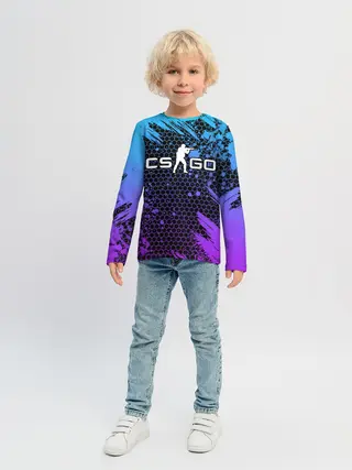 Детский лонгслив / COUNTER STRIKE