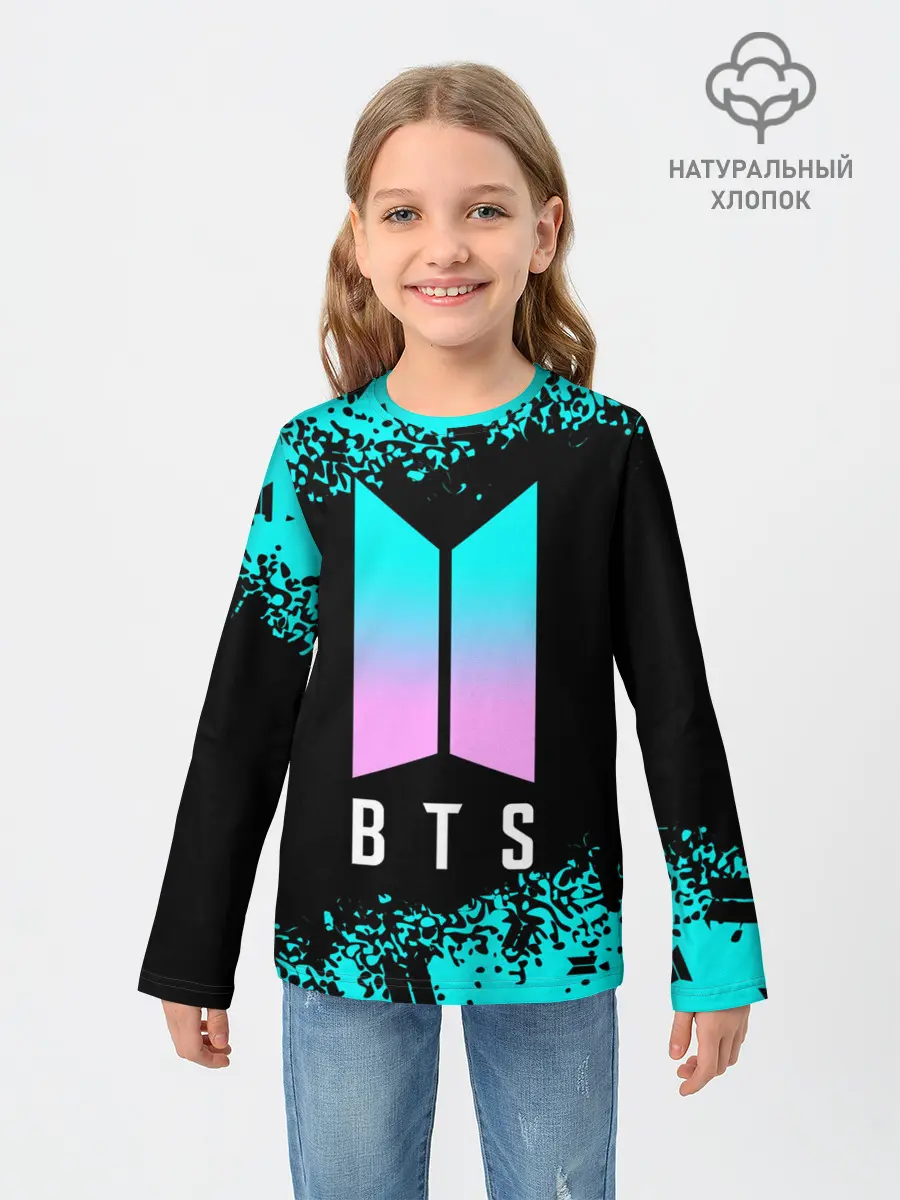 Детский лонгслив / BTS / БТС