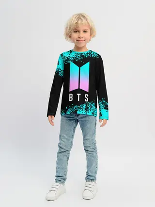 Детский лонгслив / BTS / БТС