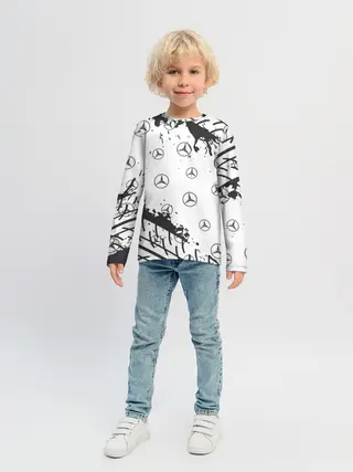 Детский лонгслив / MERCEDES / МЕРСЕДЕС