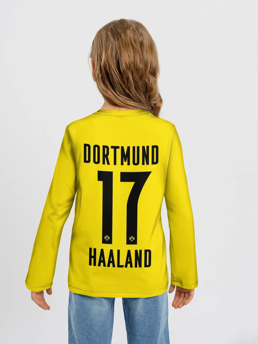 Детский лонгслив / HAALAND Borussia Dortmund