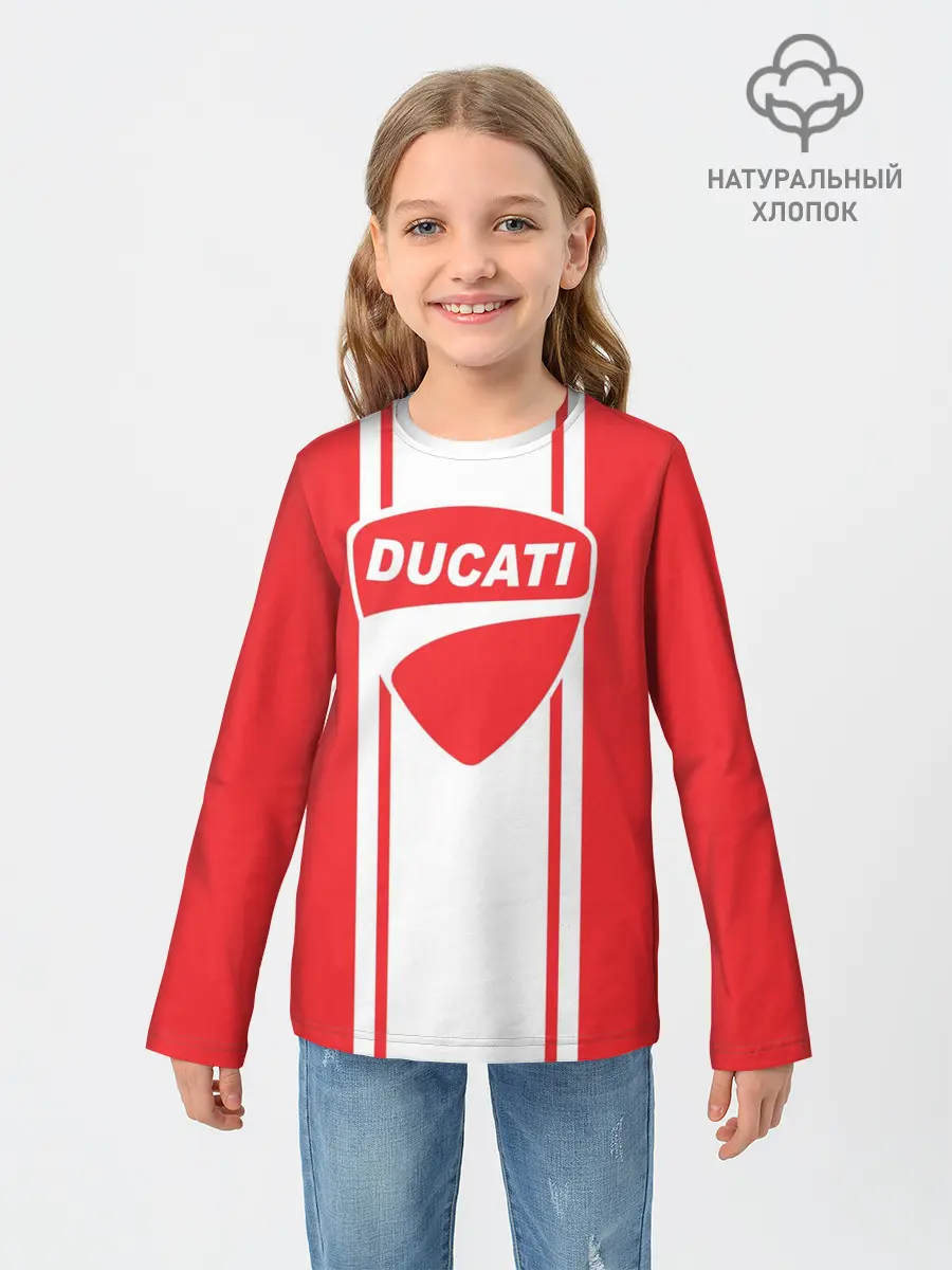 Детский лонгслив / DUCATI