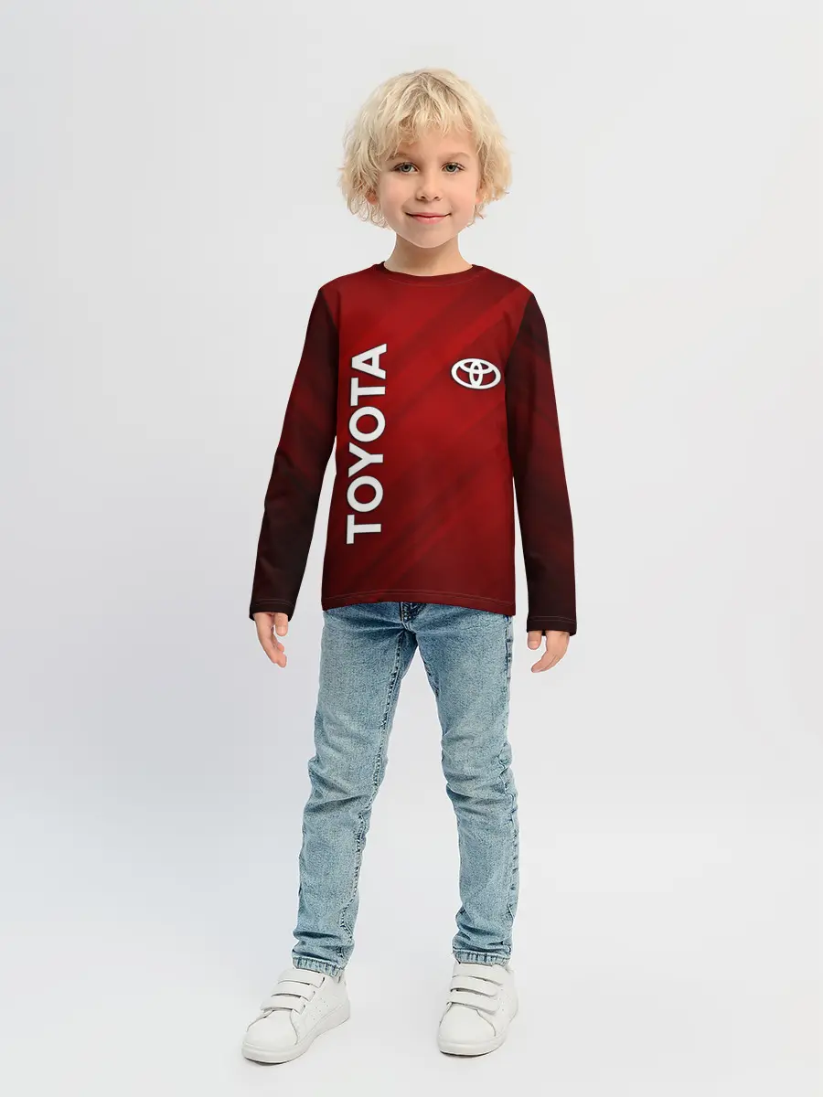 Детский лонгслив / TOYOTA