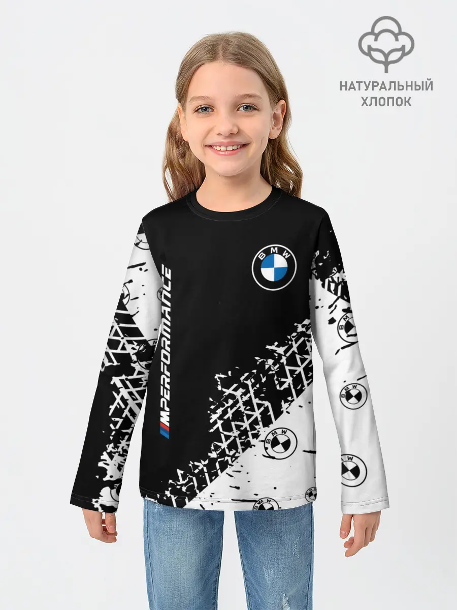 Детский лонгслив / BMW / БМВ