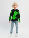 Детский лонгслив / MINECRAFT CREEPER