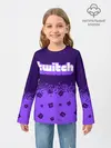 Детский лонгслив / TWITCH / ТВИЧ