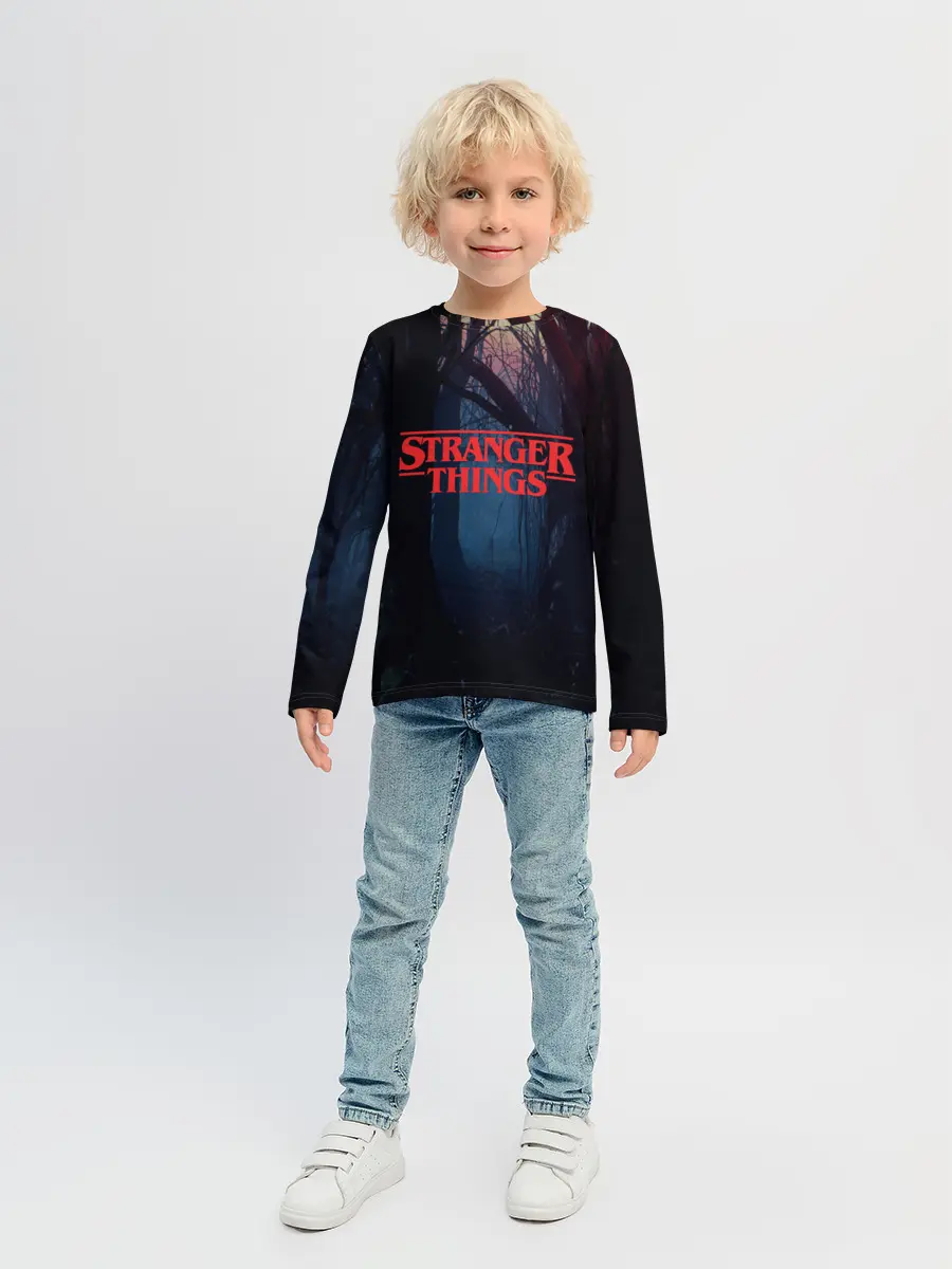 Детский лонгслив / Очень странные дела