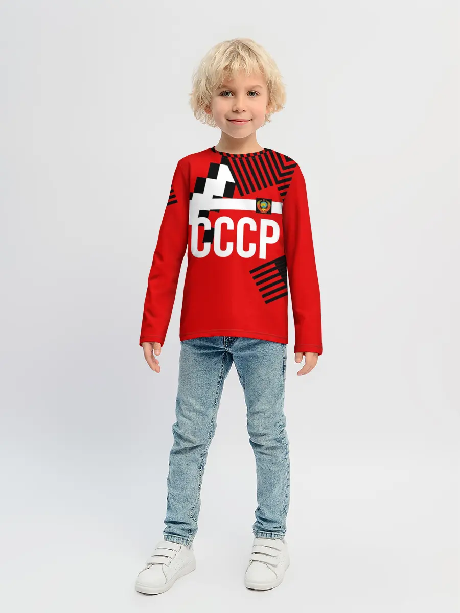 Детский лонгслив / Форма сборной по футболу 1991