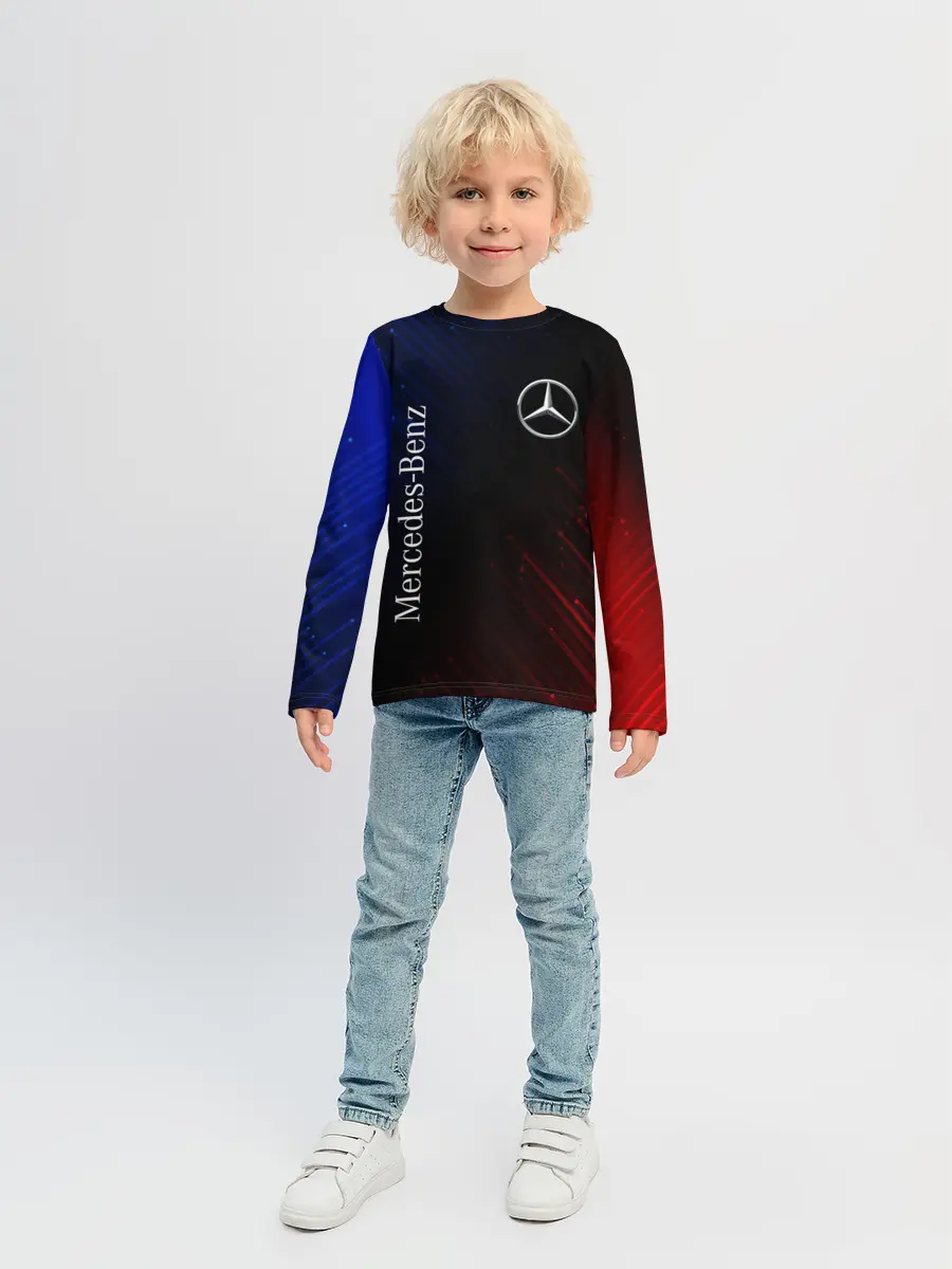 Детский лонгслив / MERCEDES / МЕРСЕДЕС