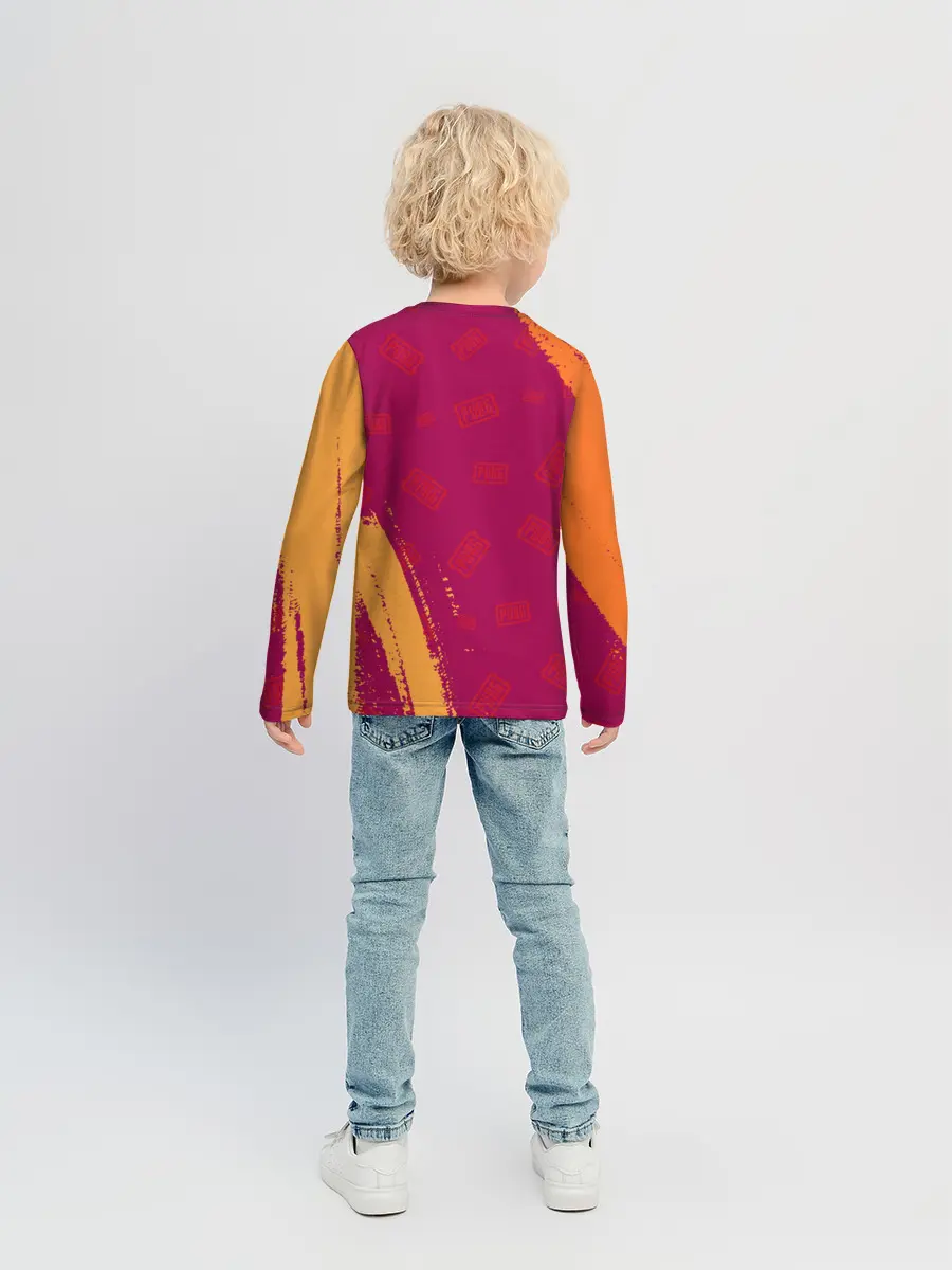 Детский лонгслив / PUBG / ПАБГ