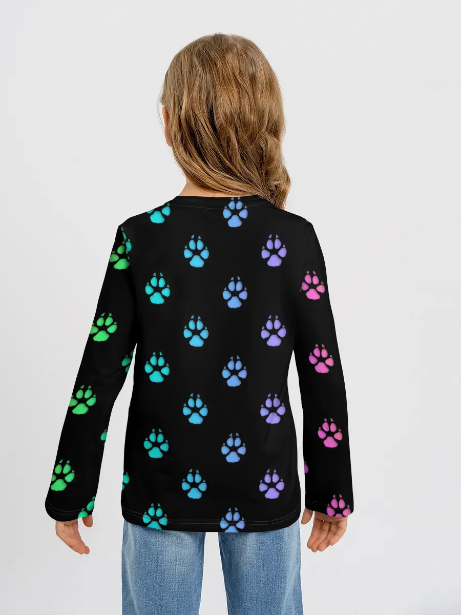 Детский лонгслив / ЛАПКИ