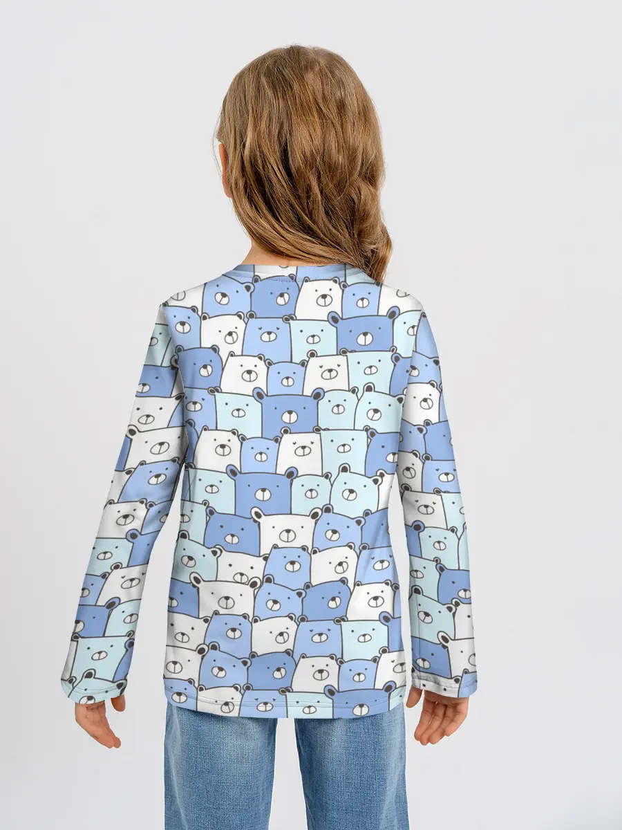 Детский лонгслив / МИШКИ