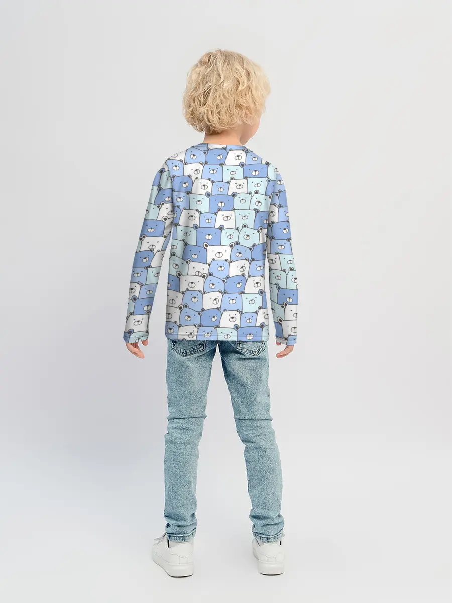 Детский лонгслив / МИШКИ