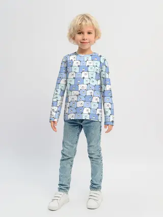 Детский лонгслив / МИШКИ