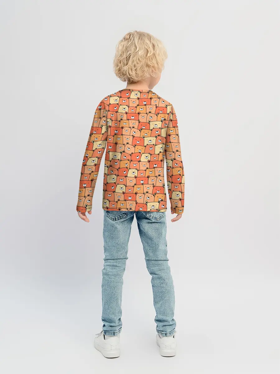 Детский лонгслив / МИШКИ