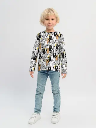 Детский лонгслив / ЛАПКИ