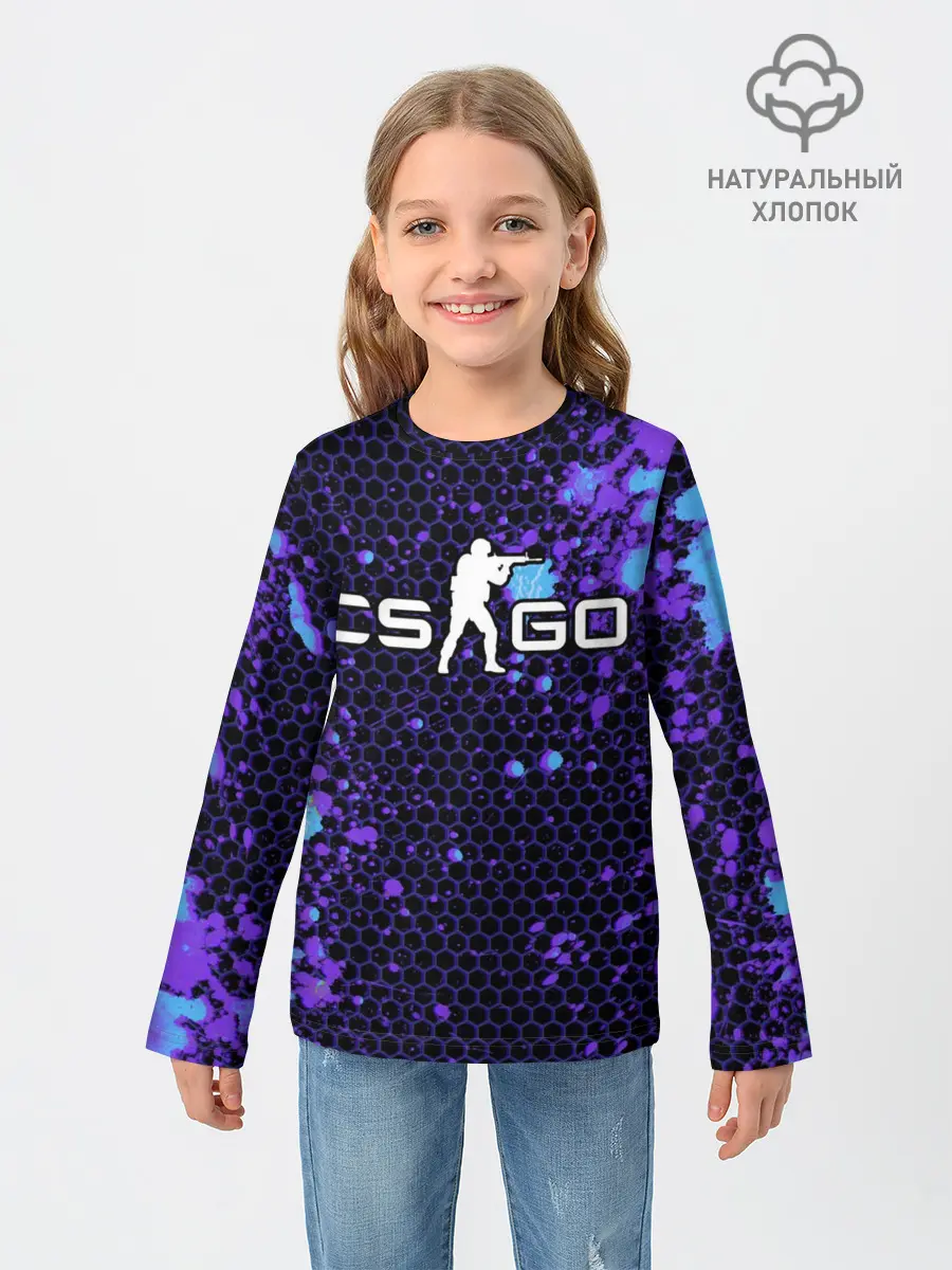 Детский лонгслив / COUNTER STRIKE
