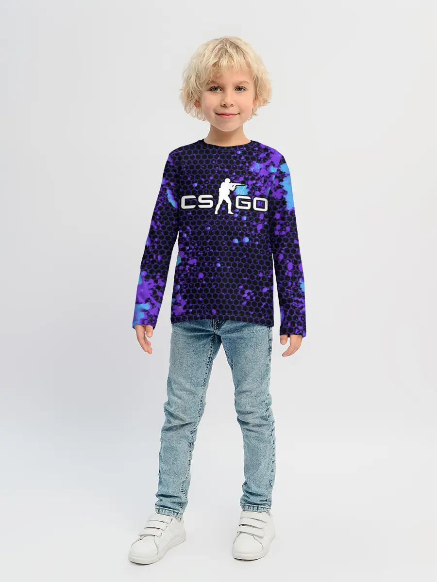 Детский лонгслив / COUNTER STRIKE