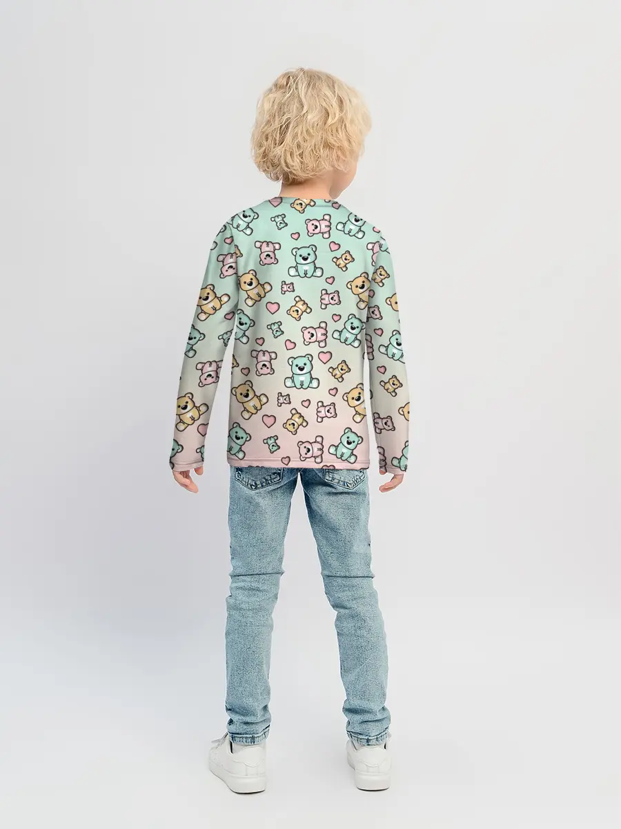 Детский лонгслив / МИШКИ
