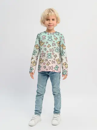 Детский лонгслив / МИШКИ