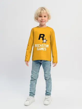 Детский лонгслив / Рокстар